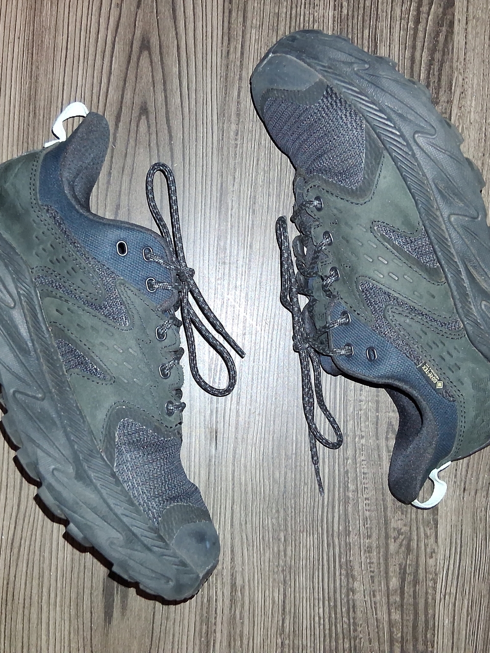 ​Hoka W Anacapa 2 Low GTX Womens Size 8 Black Waterproof Hiking Shoes 1142830